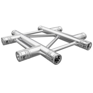F32 Flat Truss 4 Way X-Junction - Horizontal