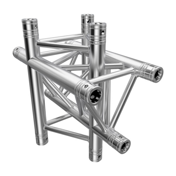 F33 Tri Truss 4 Way Vertical T-Junction