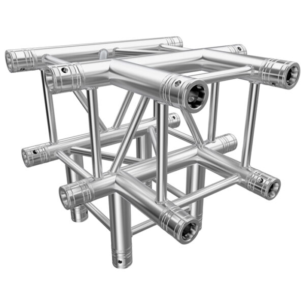 F34 Square Truss 4 Way T- to Vertical Junction
