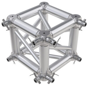 F34 Square Truss 6 Way Cube Junction