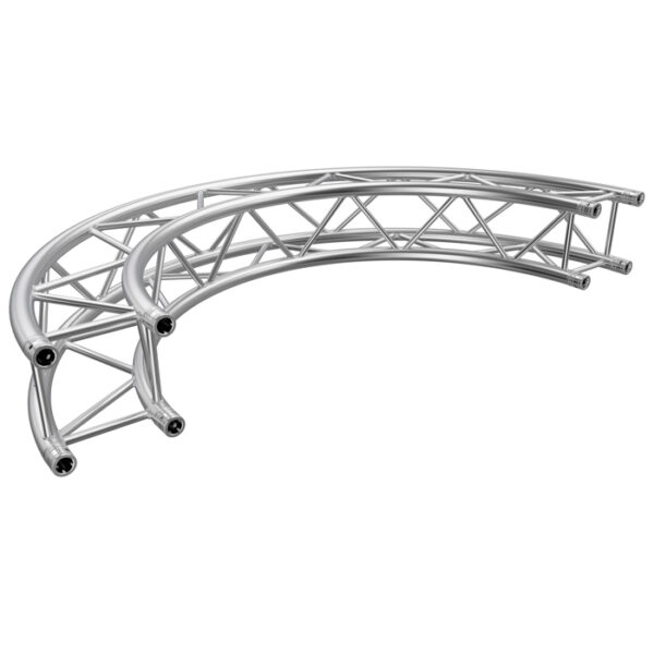 F34 Square 0.5mR (1.0m) 180deg. Radial Truss (2 parts to a Circle)