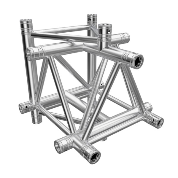 F43P Tri Truss 5 Way Horizontal T- to Vertical Junction (Up & Down)