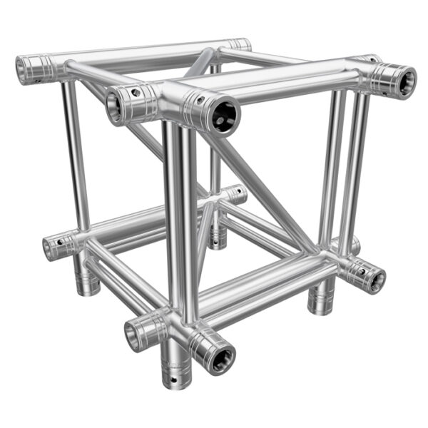 F44P Square Truss 4 Way T- to Vertical Junction