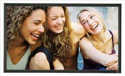 95" 16:9  Flocked Frame Screen