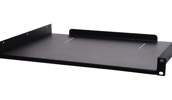 RACK SHELF 1U-325MM DEEP BK