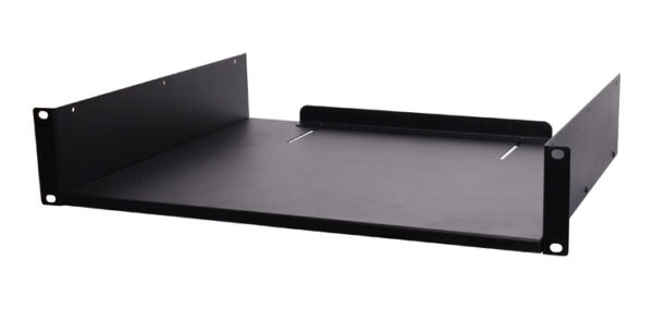 RACK SHELF 2U-325MM DEEP BK