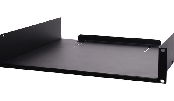 RACK SHELF 2U-325MM DEEP BK