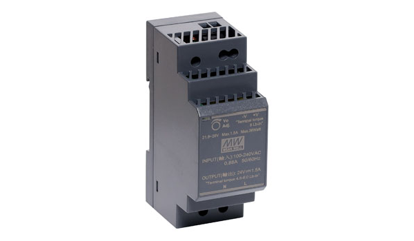 PWR SUP DIN RAIL 36W /24V 1.5A