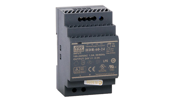 PWR SUP DIN RAIL 60W /24V 2.5A