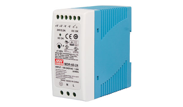 PWR SUPP DIN RAIL 60W 24V 2.5A