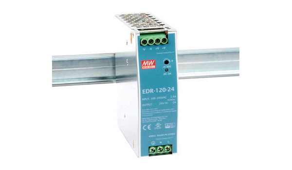 PWR SUPP DIN RAIL 120W 24V 5A