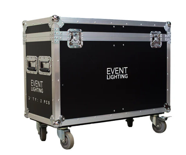 Road Case for moving Heads, suits 2 units of either M1B60W, M1B150W, M1S100RGBW, M1S150W, M1S180W, M19W15RGBW