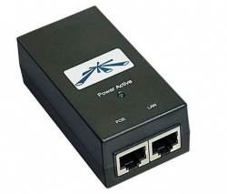 Ubiquiti 24V 12W PoE Adapter (Fast Ethernet)