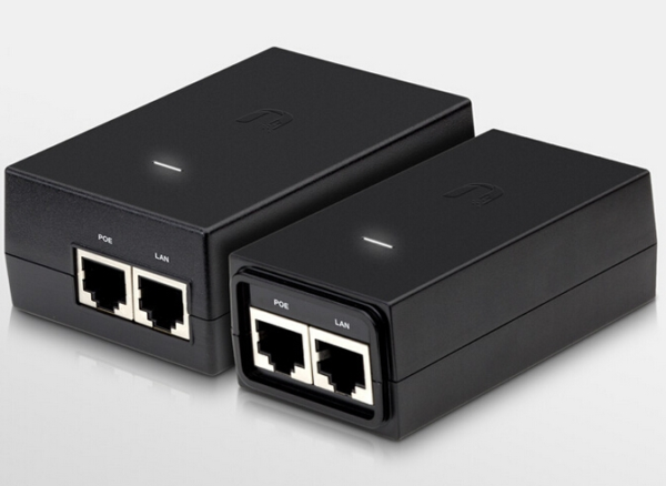 Ubiquiti 24V 12W PoE Adapter with Gigabit LAN Port