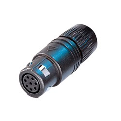 Right-Angle Jack Plug - Stereo, Gold Contacts/ Black Shell