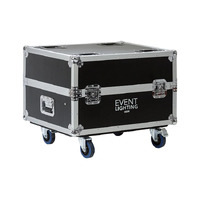 PAR5BDCASEWC - Road Case to suit 5X8 & 5X12 Par Cans with Barn doors and100mm tall clamps, fits 8 units