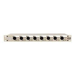 LX8-j 8 channel balanced line level splitter with Eclipse transformers