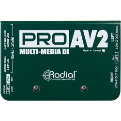 ProAV2 Passive stereo multimedia DI