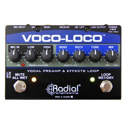 Voco-Loco Effects Switcher for Voice or Instrument