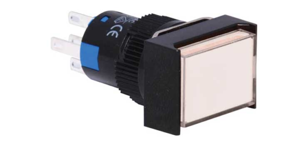 SW ILLUM MOM SPDT WHT 24V LED