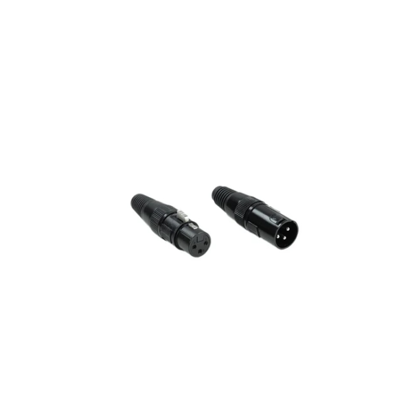 XLR 3 pin male plug