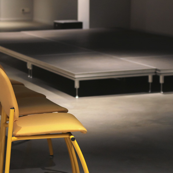 4 Unit 1.2m Performer Stage Deck Stillage