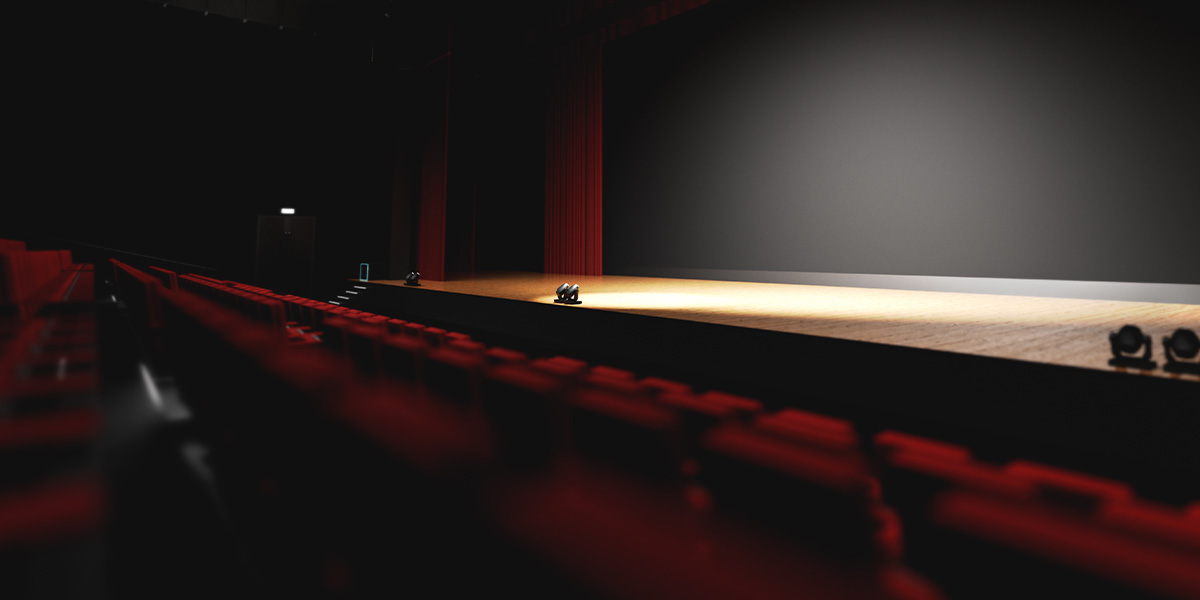 4 Unit 1.2m Performer Stage Deck Stillage